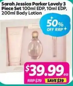 Your Discount Chemist Sarah Jessica Parker Lovely 3 Piece Set EDP, EDP, Body Lotion offer