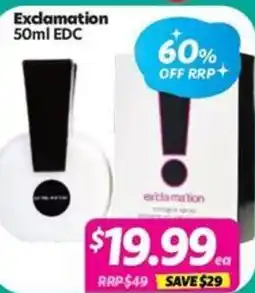 Your Discount Chemist Exclamation EDC offer