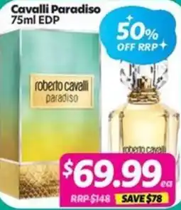 Your Discount Chemist Cavalli Paradiso EDP offer