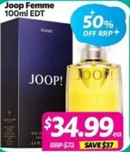 Your Discount Chemist Joop Femme EDT offer