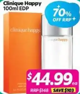 Your Discount Chemist Clinique Happy EDP offer