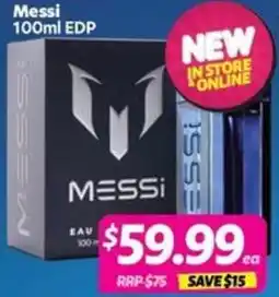 Your Discount Chemist Messi EDP offer