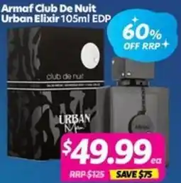 Your Discount Chemist Armaf Club De Nuit Urban Elixir EDP offer