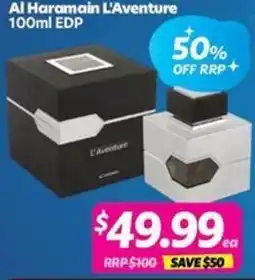 Your Discount Chemist Al Haramain L'Aventure EDP offer