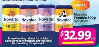 Your Discount Chemist Novalac Formula Varieties offer