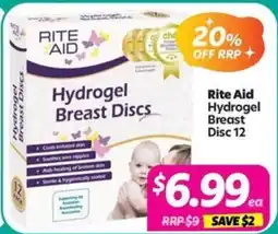 Your Discount Chemist Rite Aid Hydrogel Breast Disc 12 offer