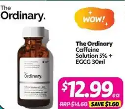 Your Discount Chemist The Ordinary Caffeine Solution 5% + EGCG offer