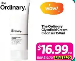 Your Discount Chemist The Ordinary Glycolipid Cream Cleanser offer