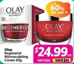 Your Discount Chemist Olay Regenerist Microsculpting Cream offer