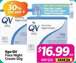 Your Discount Chemist Ego QV Face Night Cream offer