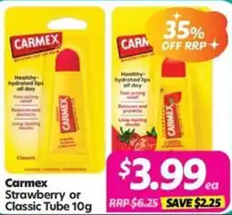Your Discount Chemist Carmex Strawberry or Classic Tube offer