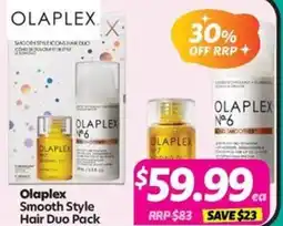 Your Discount Chemist Olaplex Smooth Style Hair Duo Pack offer