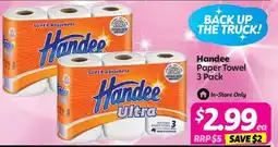 Your Discount Chemist Handee Paper Towel offer