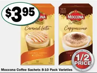 Friendly Grocer Moccona Coffee Sachets Varieties offer