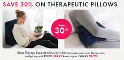 Pillow Talk Relax Therapy Support pillows offer