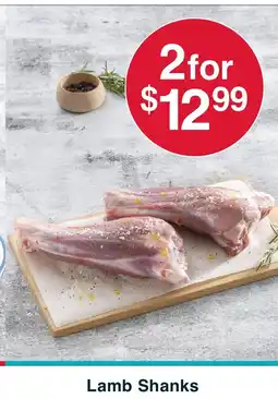 Australian Butchers Store Lamb Shanks offer