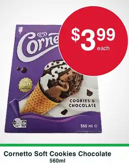 Cornetto Soft Cookies Chocolate