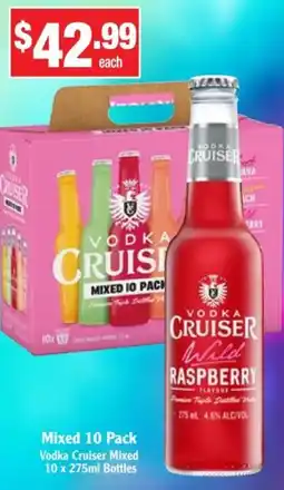 Liquor Stax Vodka cruiser offer