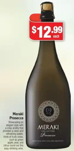 Liquor Stax Meraki Prosecco offer