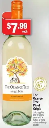 Liquor Stax The Orange Tree Pinot Grigio offer