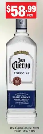 Liquor Stax Jose Cuervo Especial Silver Tequila 38% offer