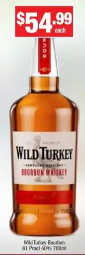 Liquor Stax Wild Turkey Bourbon 81 Proof 40% offer