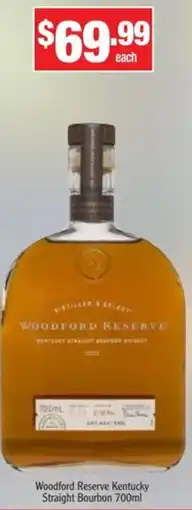 Liquor Stax Woodford Reserve Kentucky Straight Bourbon offer