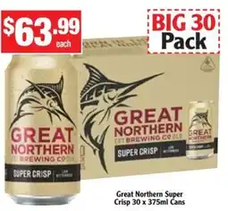 Liquor Stax Great Northern Super Crisp Cans offer