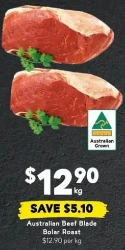 Drakes Australian Beef Blade Bolar Roast offer