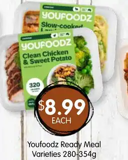 Spudshed Youfoodz Ready Meal Varieties offer