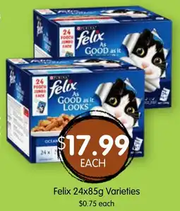 Spudshed Felix Varieties offer