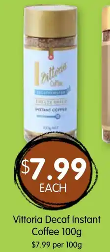 Spudshed Vittoria Decaf Instant Coffee offer