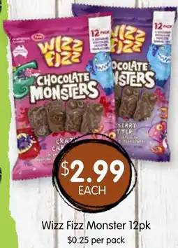 Spudshed Wizz Fizz Monster 12pk offer