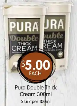 Spudshed Pura Double Thick Cream offer