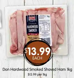 Spudshed Don Hardwood Smoked Shaved Ham offer