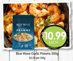 Spudshed Blue Wave Garlic Prawns offer