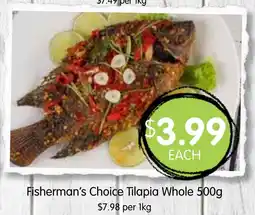 Spudshed Fisherman's Choice Tilapia Whole offer