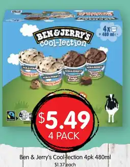 Spudshed Ben & Jerry's Cool-lection offer