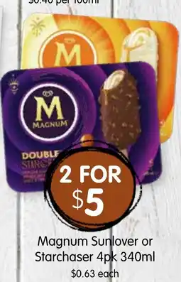 Spudshed Magnum Sunlover or Starchaser offer