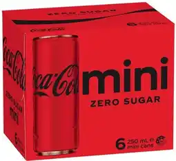 IGA Coca‑Cola 6x250mL Selected Varieties offer