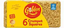 IGA Golden Crumpet Squares 6 Pack offer