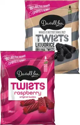IGA Darrell Lea Liquorice Share Pack 200‑280g Selected Varieties offer