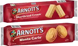 IGA Arnott’s Cream Biscuits 200‑250g Selected Varieties offer