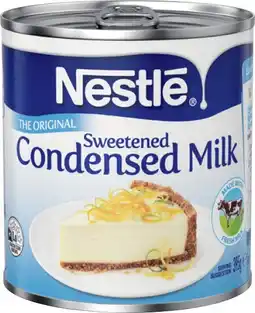 IGA Nestlé Sweetened Condensed Milk 395‑410g Selected Varieties offer