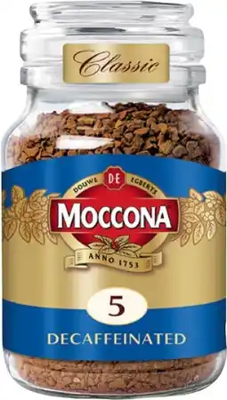 IGA Moccona Freeze Dried Coffee Decaffeinated 100g offer