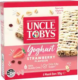 IGA Uncle Tobys Muesli Bars 5‑6 Pack Selected Varieties offer