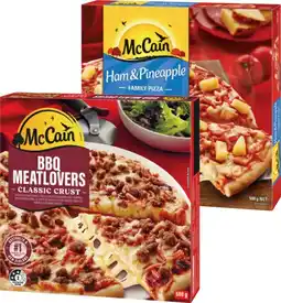 IGA McCain Family Pizza 490-500g Selected Varieties offer