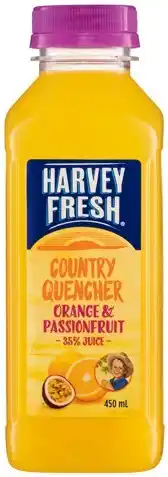 IGA Harvey Fresh Country Orange Juice 450mL offer