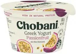 IGA Chobani Greek Yogurt 150-160g Selected Varieties offer