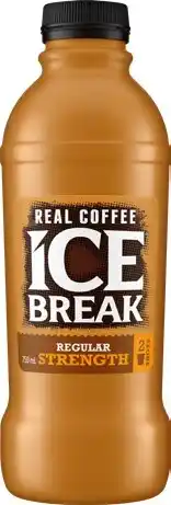 IGA Ice Break Real Coffee 750mL Selected Varieties offer